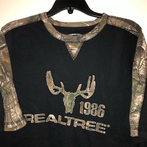 Men’s real tree hunting camp shirt